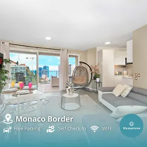 Grande Terrasse - Vue - Parking - Bk Appartamento Beausoleil